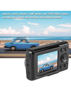 Cámara Digital TOPINCN 16MP 720P 30FPS Zoom 16X Compacta 2