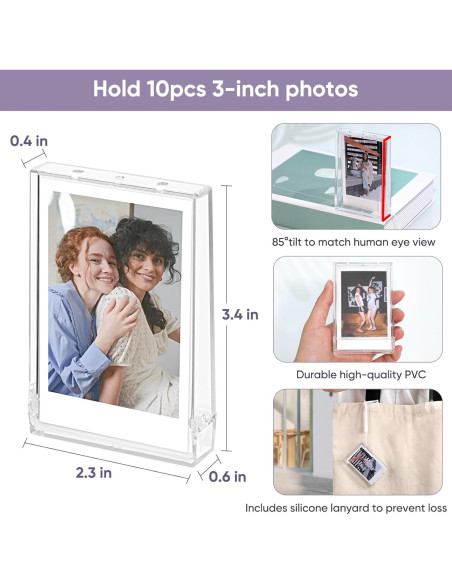 Funda Protectora Fintie para Fujifilm Instax Mini EVO + 2 Fundas