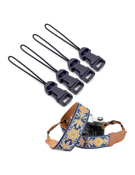Correa de Cámara Bordada Padwa Lifestyle con Adaptadores