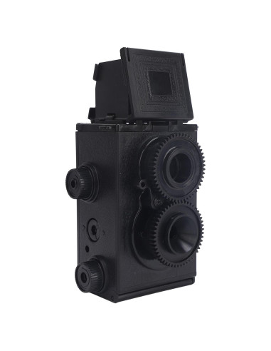 Cámara de película retro TLR 35mm Yosoo DIY doble lente