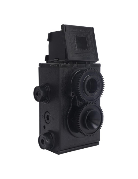 Cámara de película retro TLR 35mm Yosoo DIY doble lente