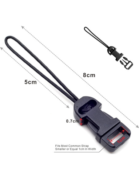 Correa de Cámara Bordada Padwa Lifestyle con Adaptadores