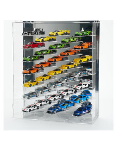 Estuche de exhibición GALUMO para coches 1:64 con LED