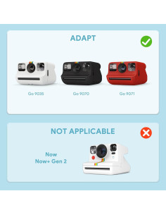 Funda Álbum Yinke para Cámara Instantánea Polaroid Go - Negro 2