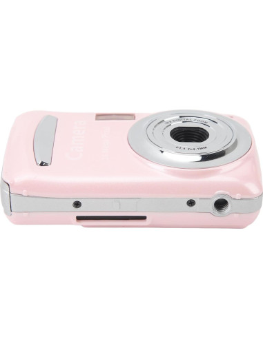 Cámara Digital Pomya 1080P FHD 16MP Rosa con Zoom 16X