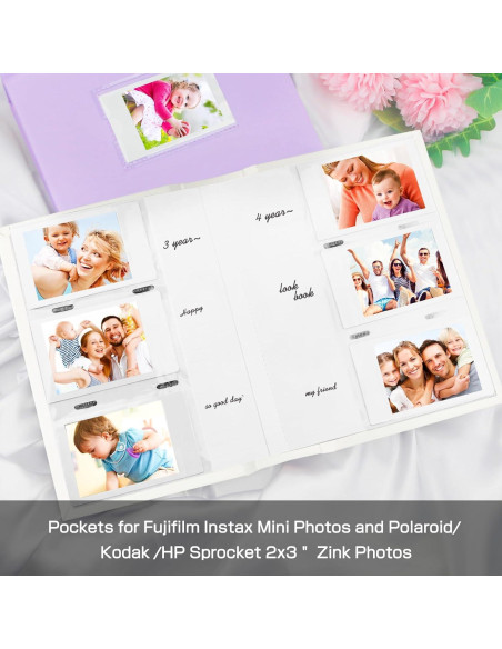 Álbum de Fotos Rekeen para Fujifilm Instax Mini, 180 Fotos