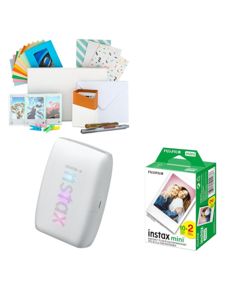 Impresora Fujifilm Instax Mini Link 3 para Smartphone - Blanco