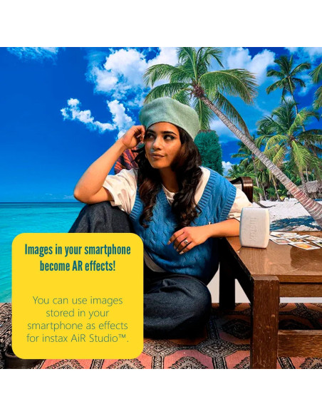 Impresora Fujifilm Instax Mini Link 3 para Smartphone - Blanco