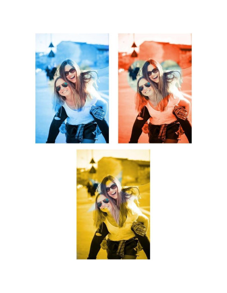 Juego de Filtros de Color Polaroid para Snap - 3 Filtros Magnéticos Juego de Filtros de Color Polaroid para Snap - 3 Filtros Magnéticos