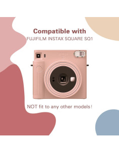 Funda Protectora Fujifilm Instax Square SQ1 con Correa Naranja 2