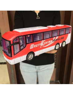 Autobús Escolar Inercia AUTERCO 32x8x10 cm para Niños 2