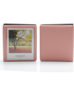 Paquete de 2 Álbumes de Fotos EKEDAC Rosa y Gris PVC 32 Fotos 2