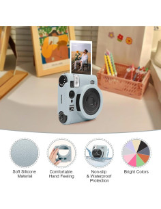 Funda de cámara Easy Hood para Fujifilm Instax Mini 99 - Silicona Gris 2