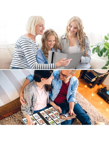 Álbum de Fotos Mini Ablus 432 Bolsillos Gris para Fujifilm