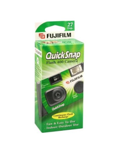 Cámara desechable Fujifilm QuickSnap Flash 400 - Paquete de 8
