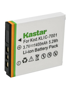 Batería Kastar 1-Pack Litio-ion 1400mAh para Polaroid y más