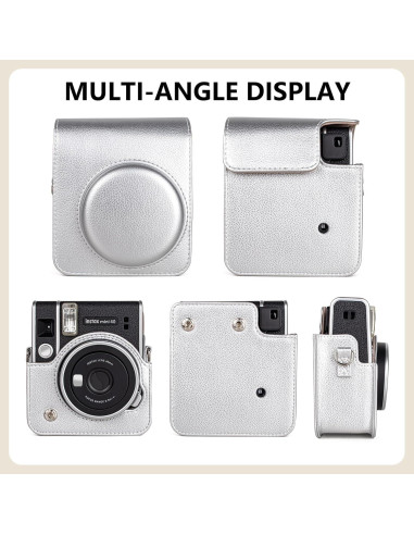 Funda Protectora HIYQIN para Fujifilm Instax Mini 40 - Plata