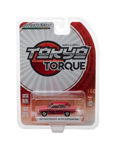 Auto a Escala 1:64 GreenLight Datsun 510 1971 Edición Limitada