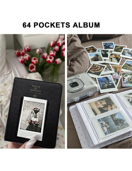 Kit de Accesorios WOGOZAN para Cámara Fujifilm Instax Mini 99