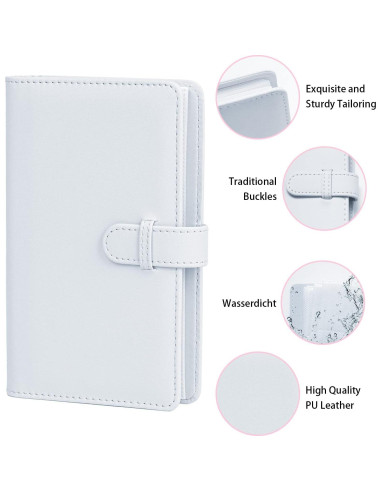 Álbum de Fotos Easy Hood 108 Bolsillos Blanco para Instax Mini