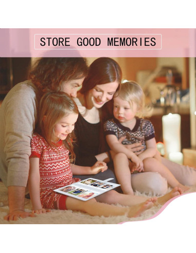 Álbum de Fotos Easy Hood 108 Bolsillos Blanco para Instax Mini