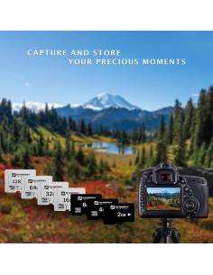 Cámara Polaroid CUBE+ con tarjeta microSDHC 16GB Transcend 2