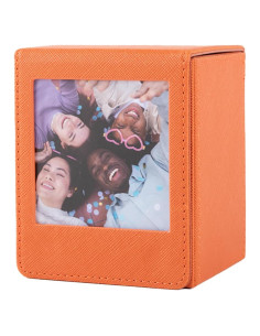 Funda para fotos cuadradas Instax Square HIYQIN Marrón Retro