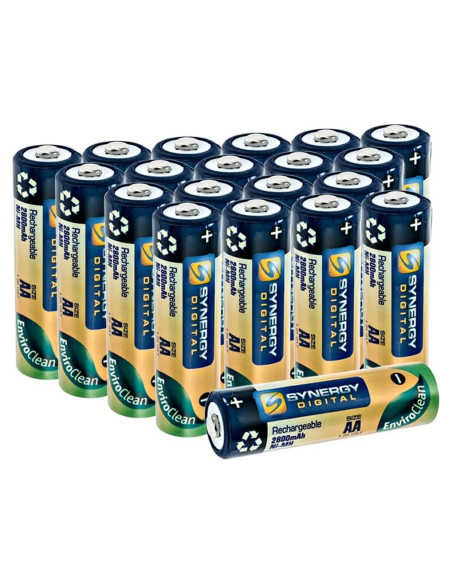 Baterías Recargables AA Synergy Digital 2800mAh Ni-MH