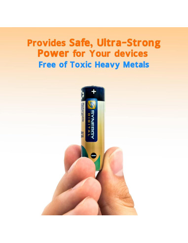 Baterías Recargables AA Synergy Digital 2800mAh Ni-MH