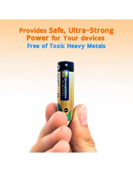 Baterías Recargables AA Synergy Digital 2800mAh Ni-MH