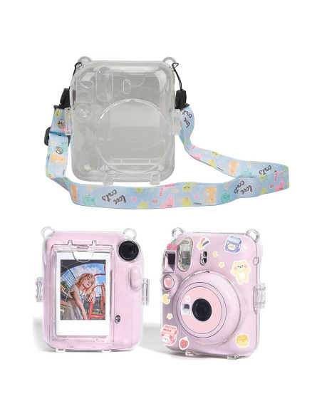 Funda Protectora Jectse para Cámara Instax Mini 12 Azul