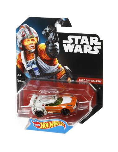 Hot Wheels Coche X-Wing Luke Skywalker 1:64 Mattel