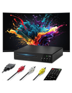 Reproductor de DVD Delleson SE HDMI Full HD 1080p USB