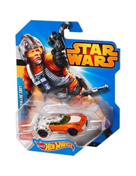 Hot Wheels Coche X-Wing Luke Skywalker 1:64 Mattel