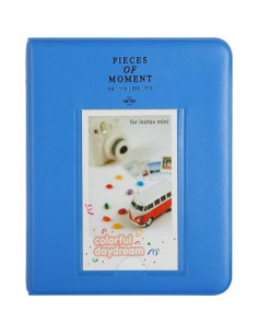 Álbum de Fotos Instantáneo Quality Photo Cobalto 64 Compartimentos 2