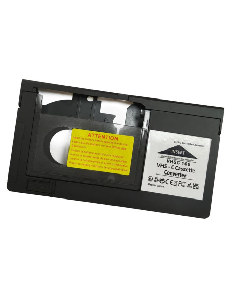 Adaptador de Casete VHS-C BECBOLDF Motorizado para VHS