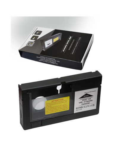Adaptador de Casete VHS-C BECBOLDF Motorizado para VHS