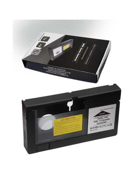 Adaptador de Casete VHS-C BECBOLDF Motorizado para VHS
