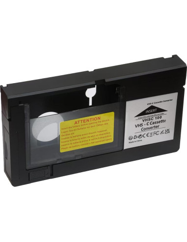 Adaptador de Casete VHS-C BECBOLDF Motorizado para VHS