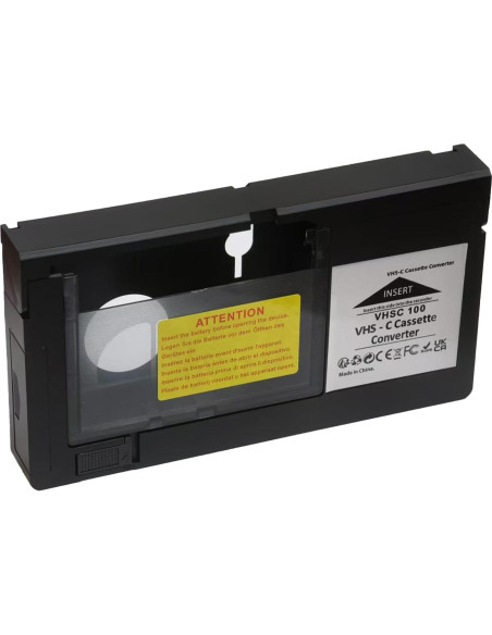 Adaptador de Casete VHS-C BECBOLDF Motorizado para VHS