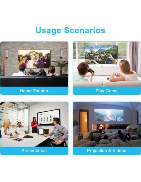 Convertidor RCA a HDMI Botee 1080p con Cables Incluidos