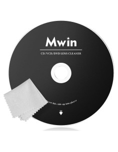 Disco Limpiador de Lente Láser Mwin para Reproductor de CD/DVD