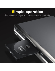 Disco Limpiador de Lente Láser Mwin para Reproductor de CD/DVD 2