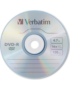 Discos DVD-R Verbatim AZO 4.7GB 16X - Paquete de 50 Unidades 2