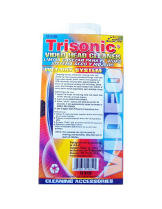 Cinta de limpieza de video Genérico 2 cabezales húmedo/seco 2