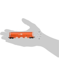 Vagón de Grano Cilíndrico Bachmann 4 Compartimentos Escala N 2