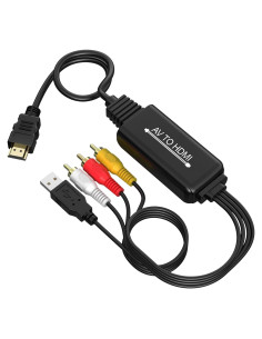 Convertidor RCA a HDMI DIGITNOW 1080P Plug and Play