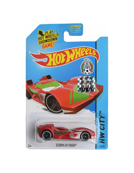 Hot Wheels Scoopa Di Fuego 1:64 Coche de Fundición Mattel