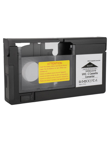 Adaptador VHS-C a VHS ASHATA - Reproducción y Grabación