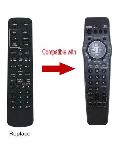 Control Remoto VSQS1559 para Grabadora VHS Panasonic